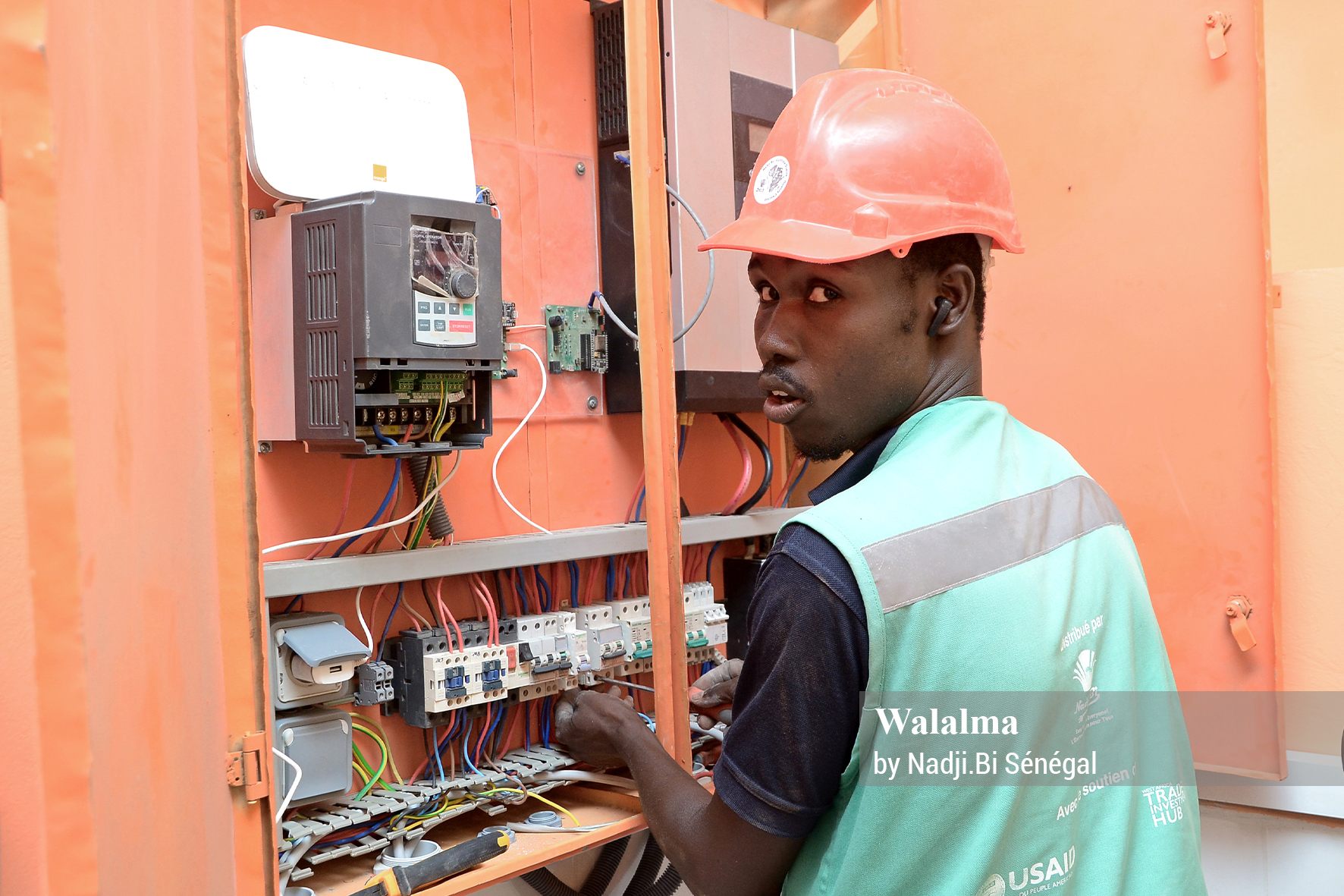Installation électrique centre solaire Walalma Soussoum Ndiaganiao 2024