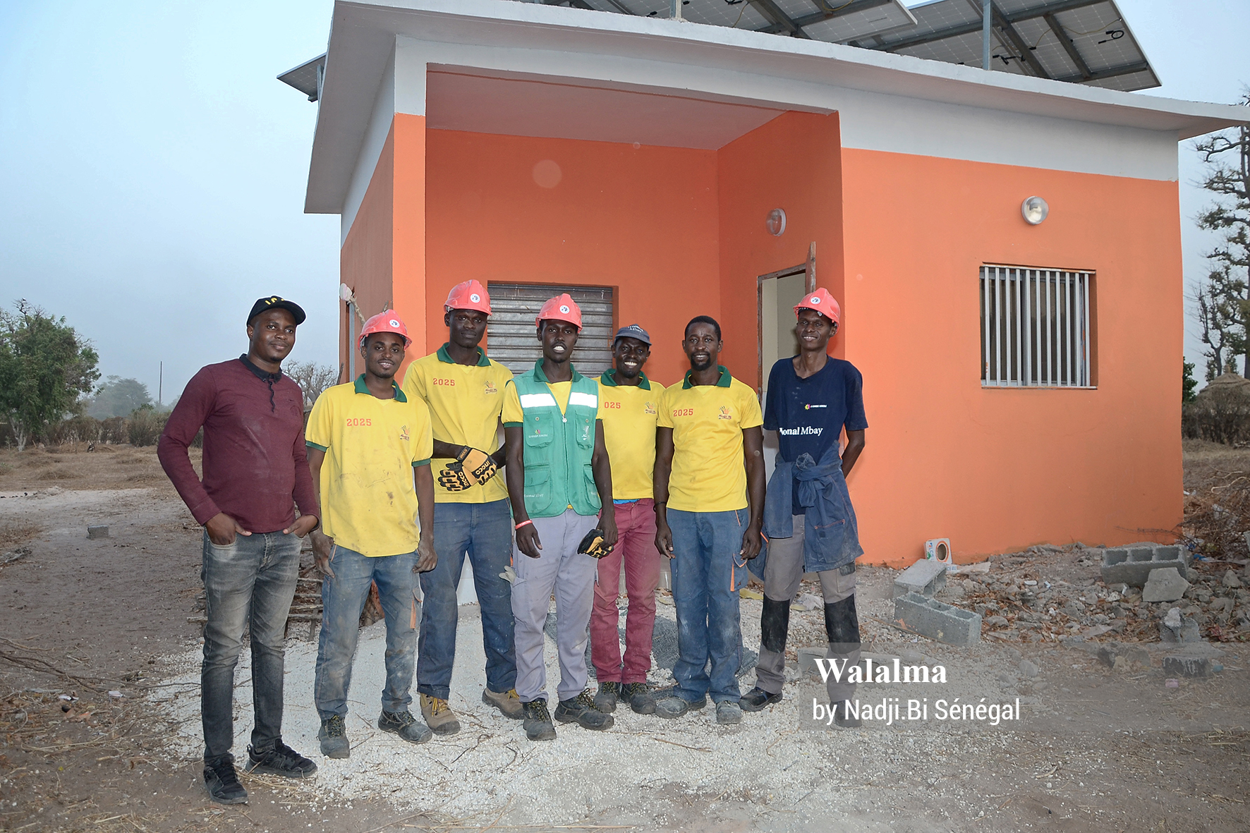 Installation électrique centre solaire Walalma Soussoum Ndiaganiao 2024