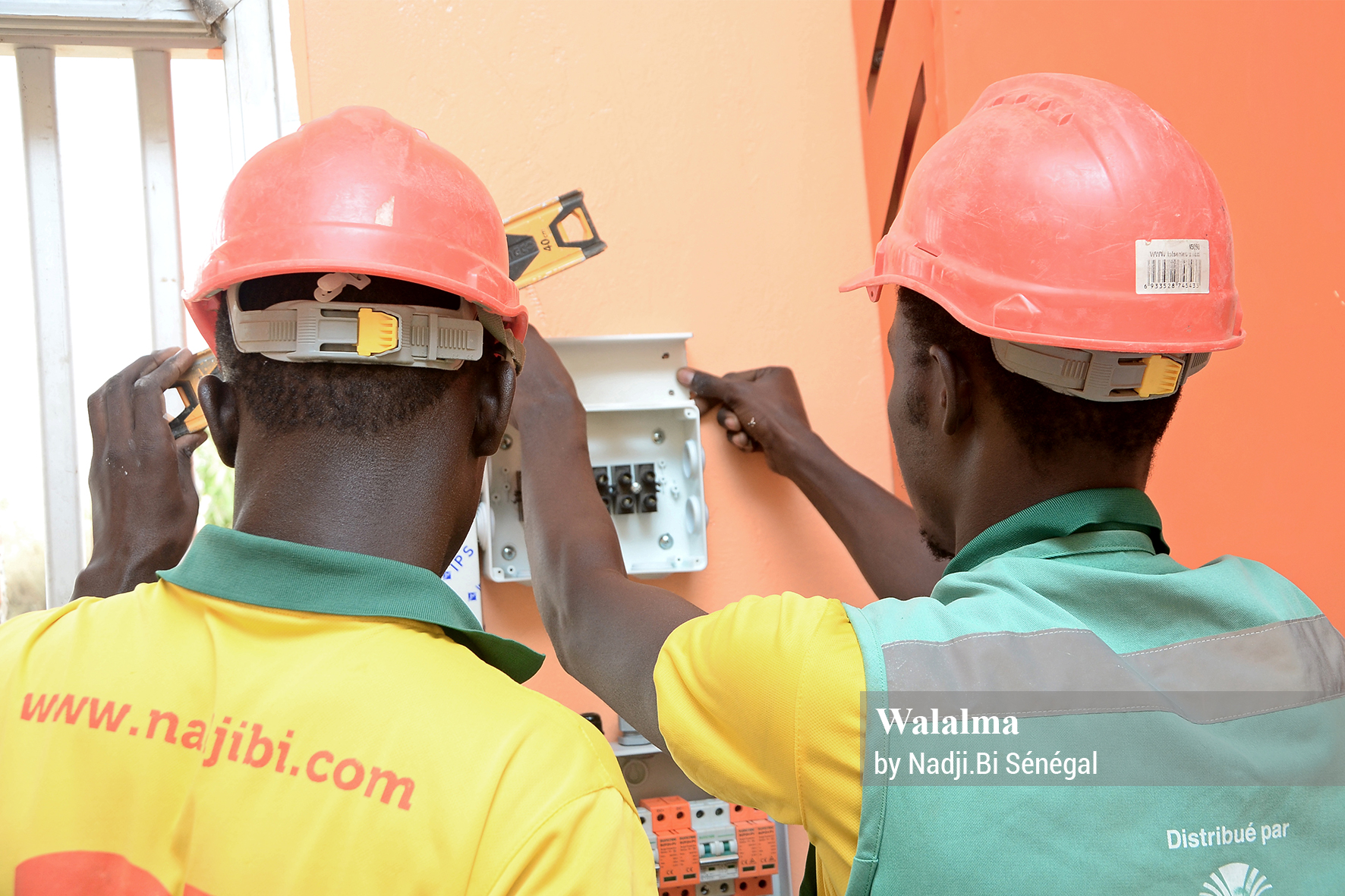 Installation électrique centre solaire Walalma Soussoum Ndiaganiao 2024